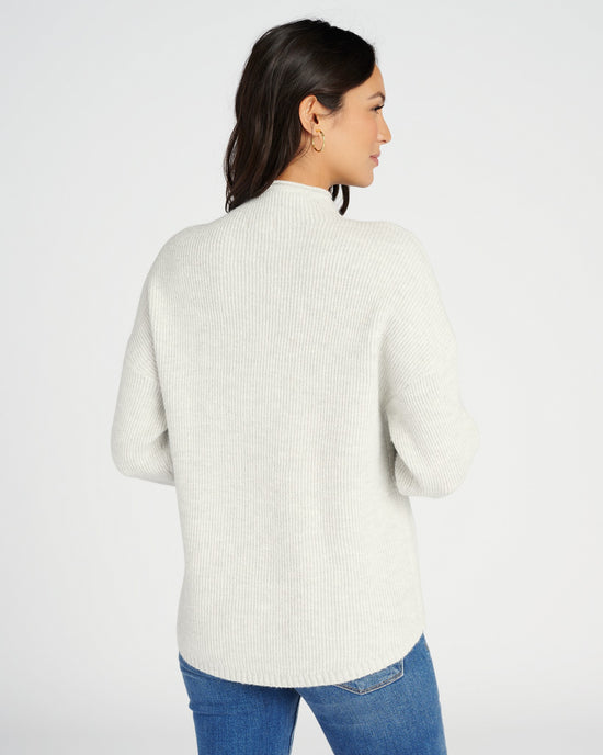 Silver $|& Thread & Supply Nannie Knit Pullover Sweater - SOF Back