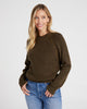 Knit Button Detail Pullover