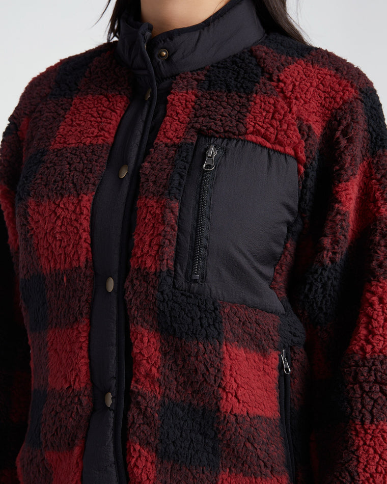 Red Buffalo $|& Herizon Alpine Snap Jacket - SOF Detail