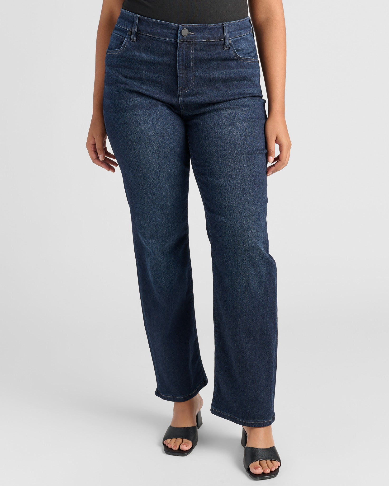 Halifax $|& Liverpool Kennedy Straight Leg Jeans - SOF Front