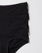 Black $|& MOVESGOOD Hipster Brief 3 Pack - SOF Front