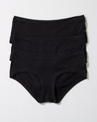 Black $|& MOVESGOOD Hipster Brief 3 Pack