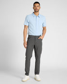 Black/Charcoal $|& Skechers GoWalk Premium 5 Pocket Pant - SOF Full Front