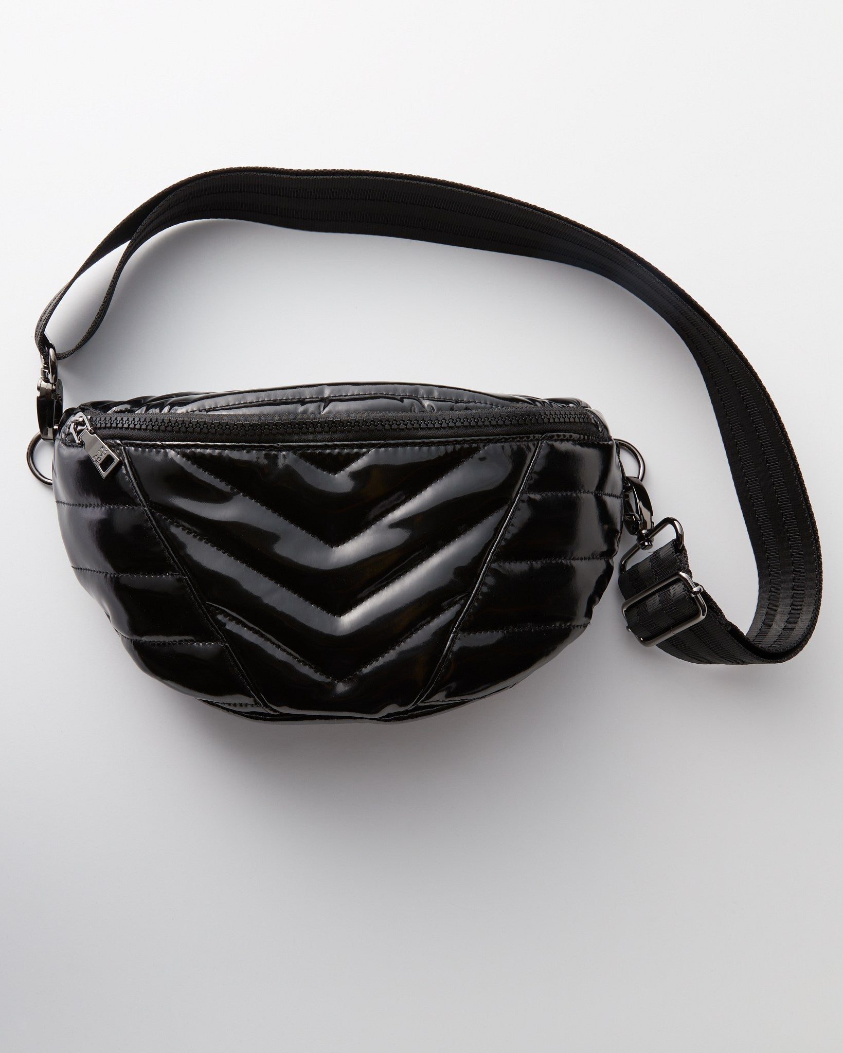Think Royln - Little Runway Handbag Black Patent