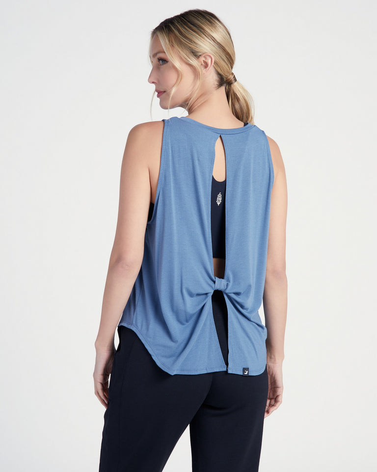 Electric Open Back Tank Top