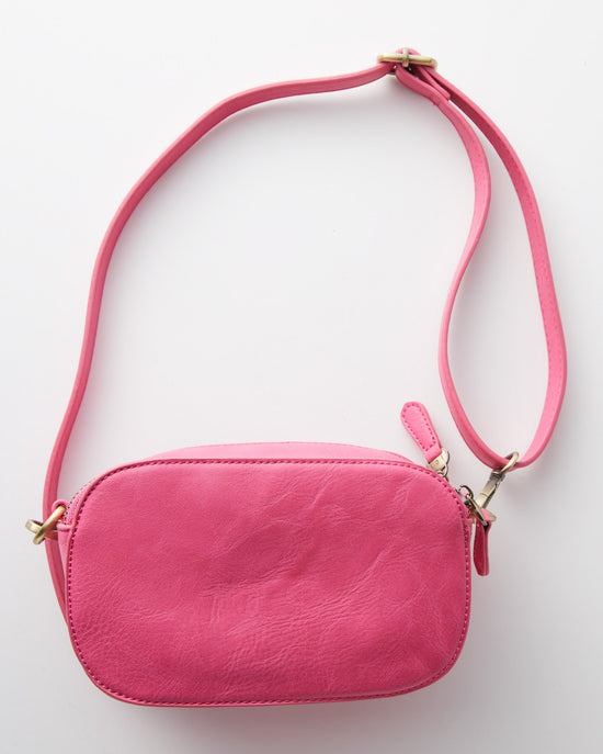 Chacha Pink $|& Joy Susan Layne Double Zip Mini Camera Crossbody - Hanger Front