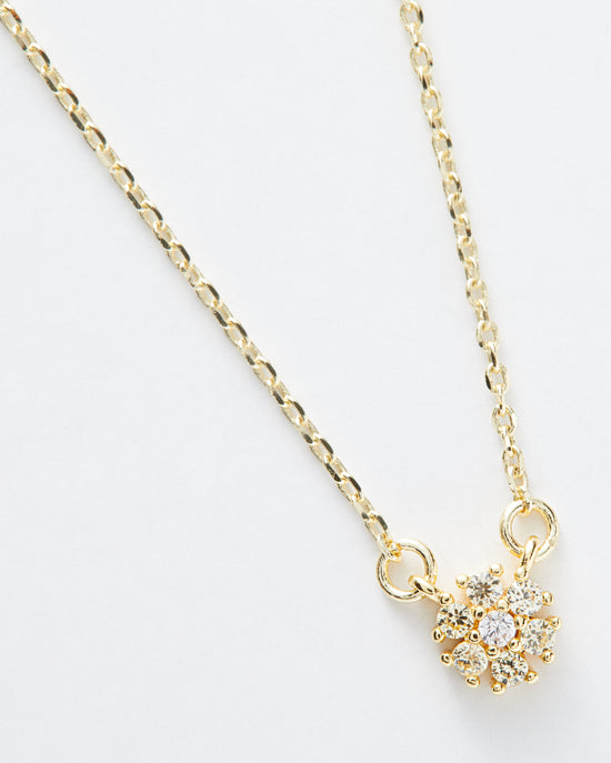 14k Gold/Yellow $|& Bryan Anthonys Bloom Dainty Necklace - Hanger Detail