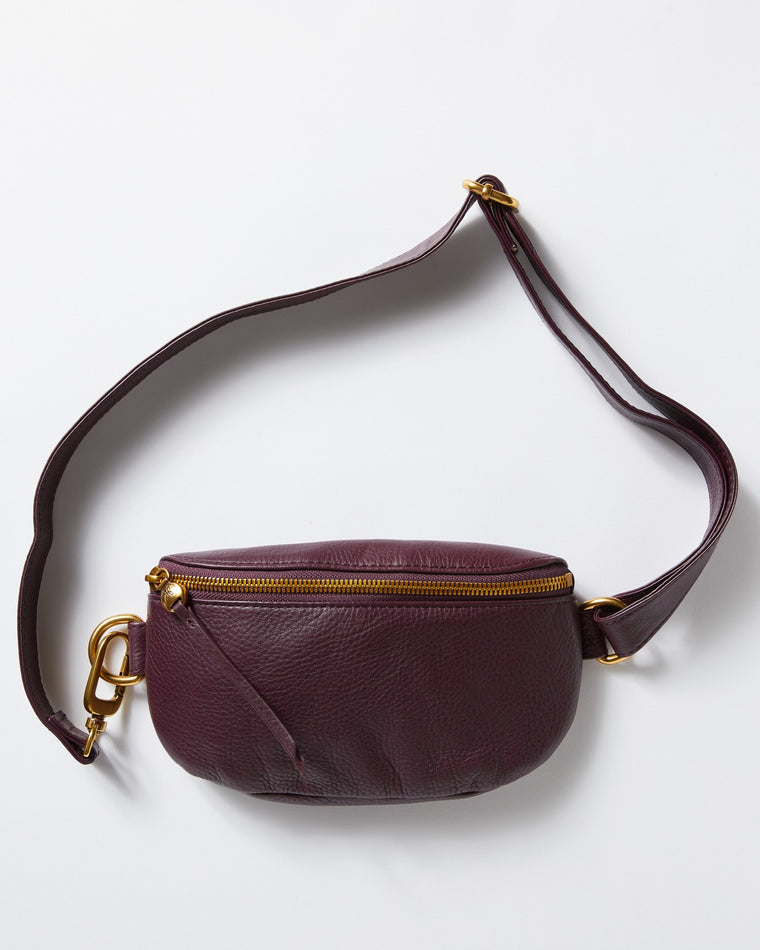 Ruby Wine $|& Hobo Fern Belt Bag - Hanger Front