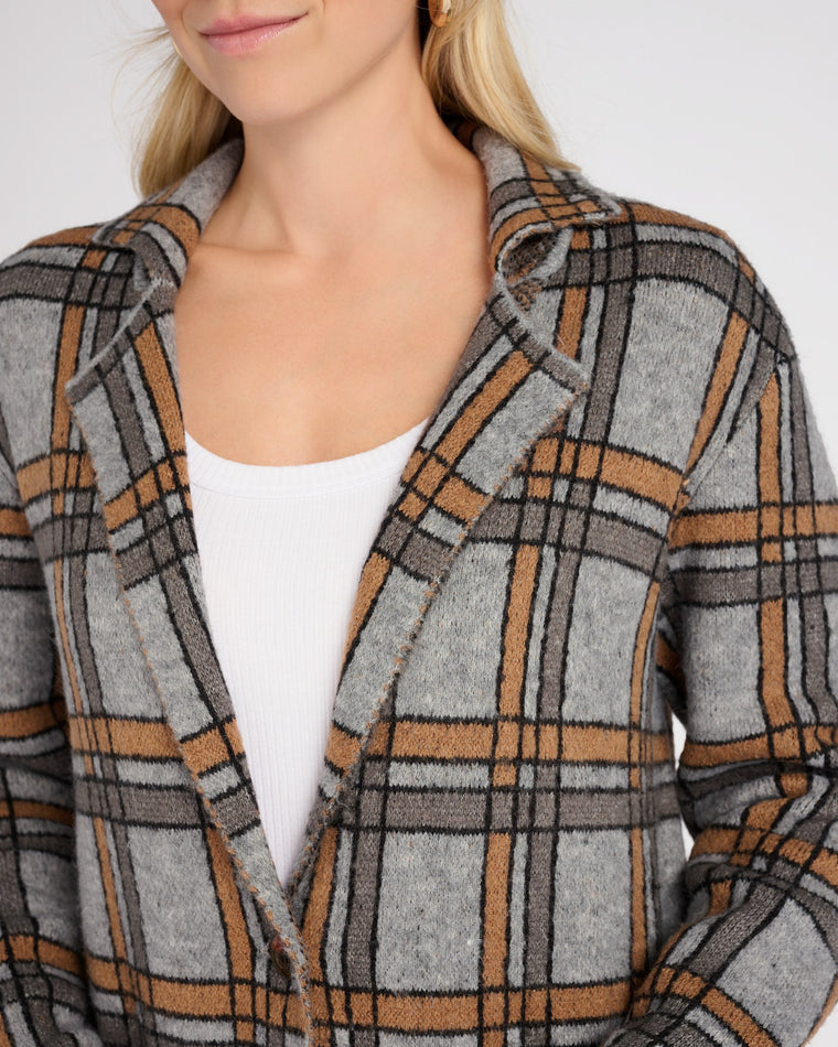 Multi $|& Saltwater Luxe Lorelei Sweater Jacket - SOF Detail
