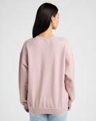 Shadow Pink $|& Project Social T Champagne Sweatshirt - SOF Back