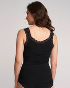 Black $|& Fleur't Fleur't Iconic Cami - VOF Back