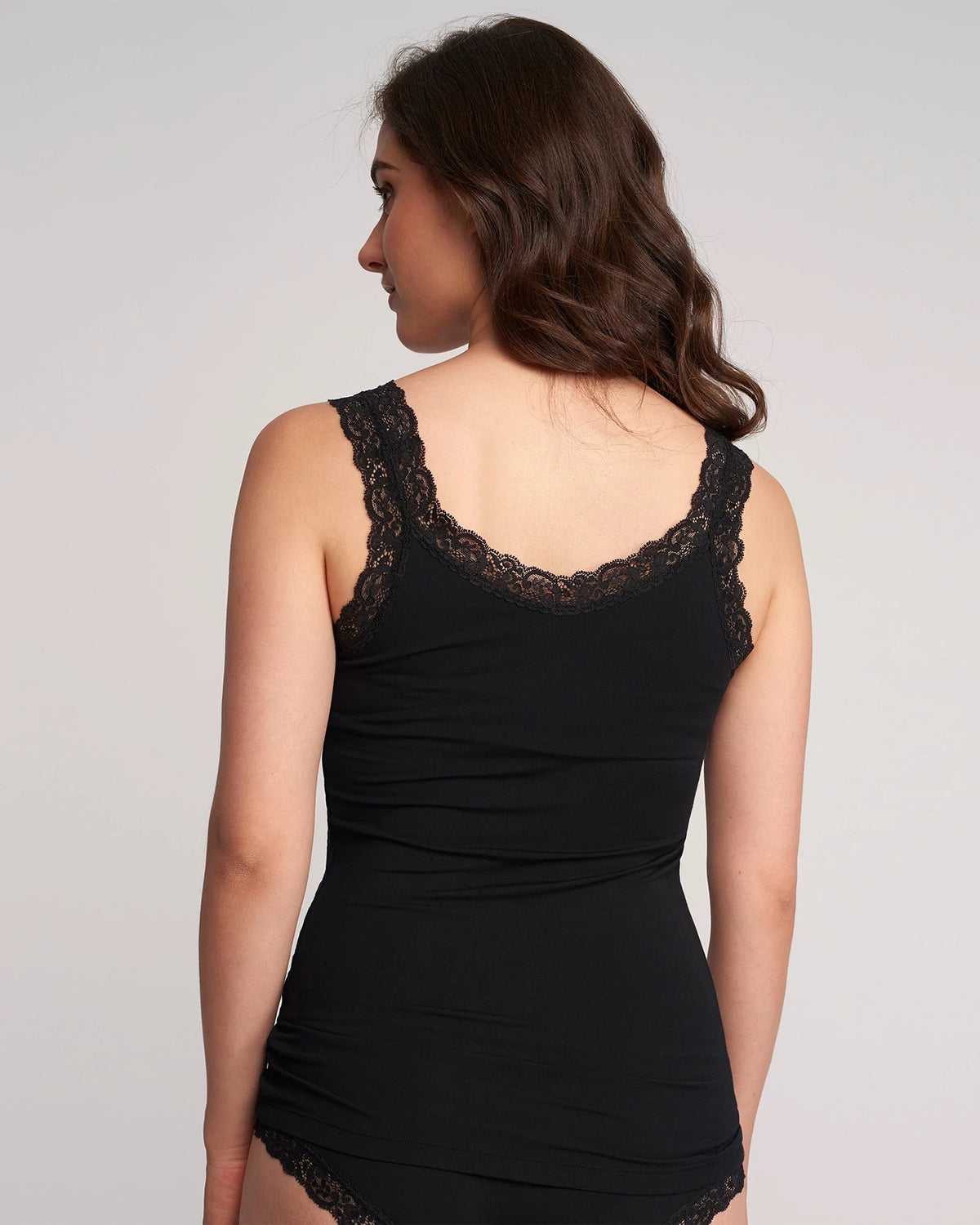 Black $|& Fleur't Fleur't Iconic Cami - VOF Back