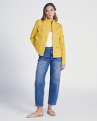 Mustard Yellow $|& Thread & Supply Utility Jacket - SOF Full Front