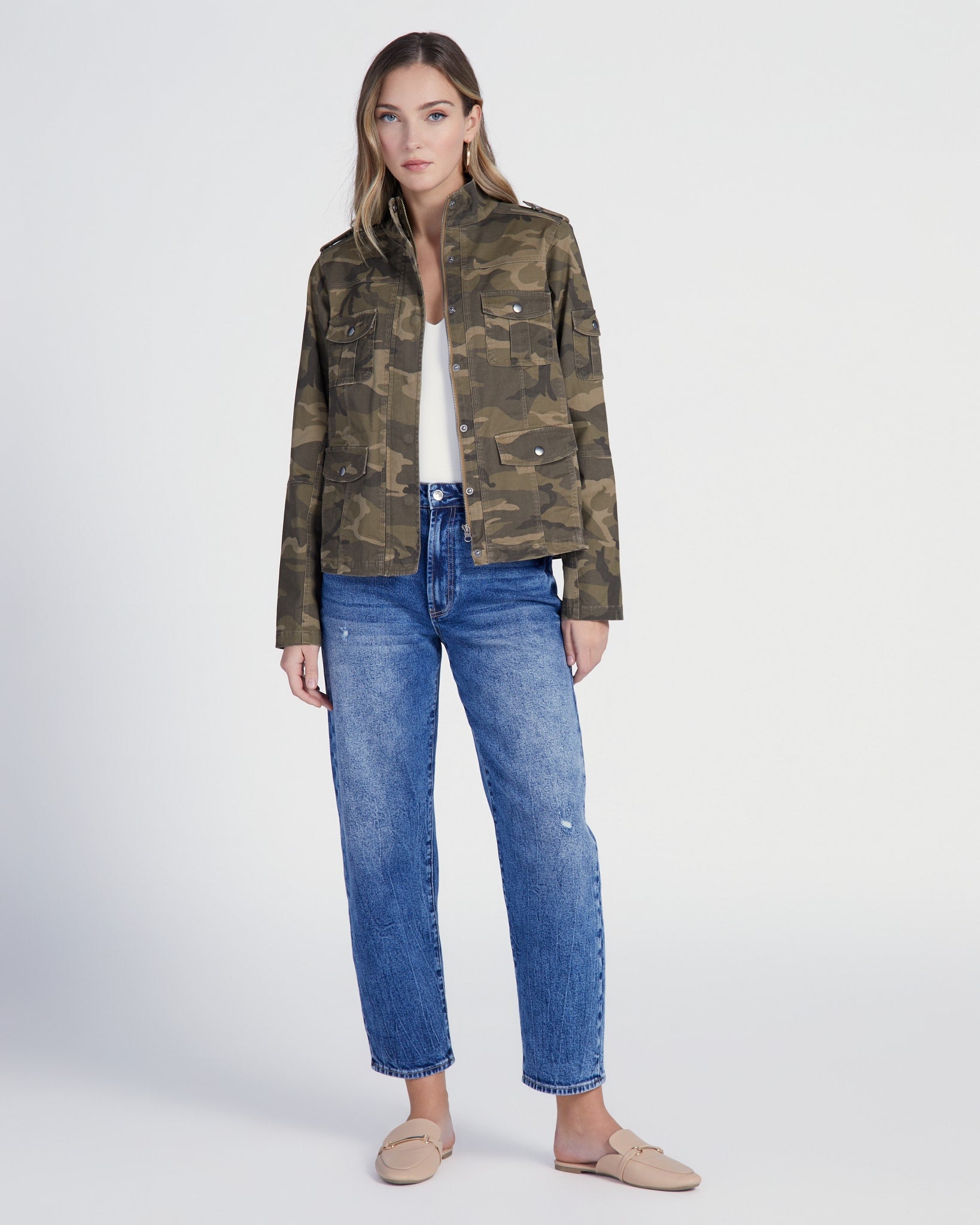 Camo $|& Thread & Supply Utility Jacket - SOF Full Front
