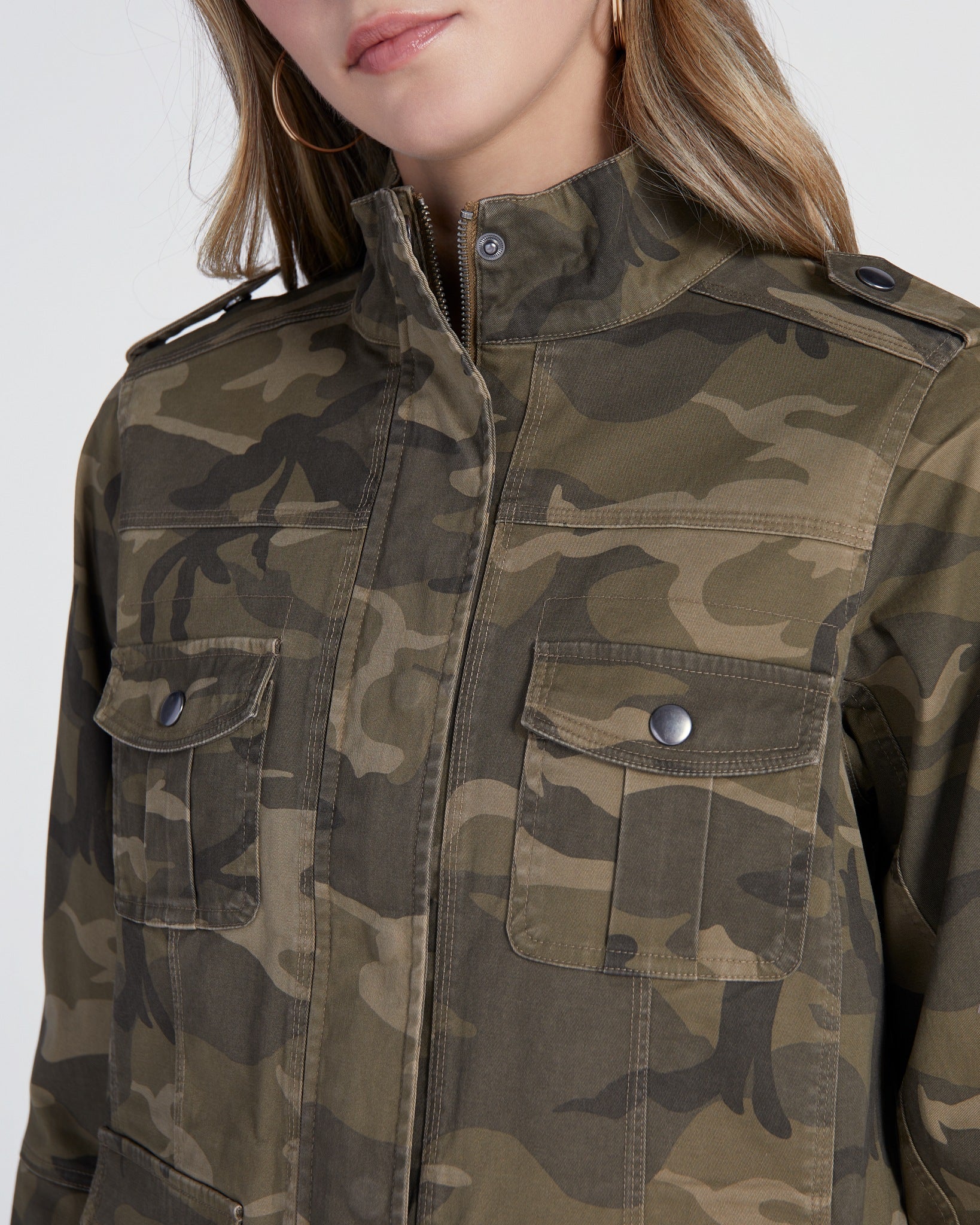 Camo $|& Thread & Supply Utility Jacket - SOF Detail