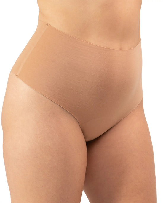 Light Neutrals White/Pale/Sand $|& Panty Promise High Rise Thong 3 Pack - VOF Front