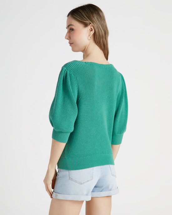 Spring Green $|& Gentle Fawn Phoebe Pullover - SOF Back