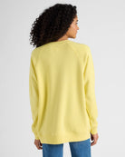 Sunkissed Yellow $|& Thread & Supply Cozy Embroidered Top - SOF Back