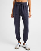 Carbon $|& Thrive Société Patch Pocket Lounge Jogger - SOF Front