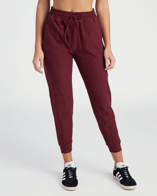 Red Wine $|& Interval Highland Spacedye Jogger - SOF Front