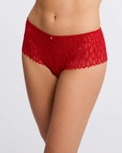 Sweet Red $|& Montelle Lace Essentials Brazilian - VOF Front