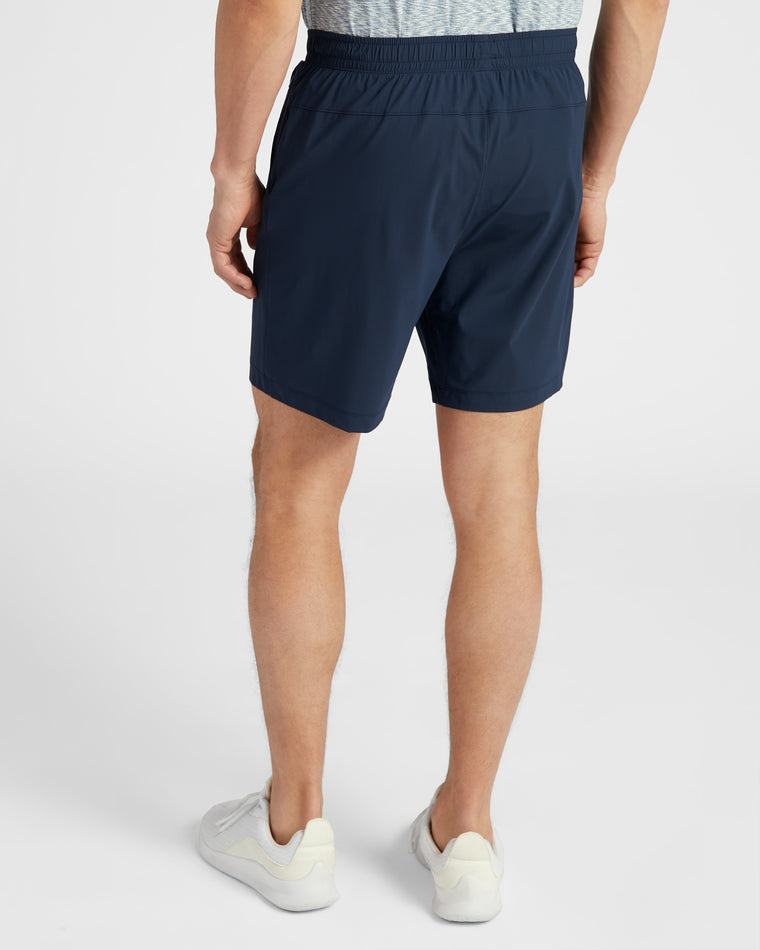 True Navy $|& Rhone 7" Pursuit Short Unlined - SOF Back
