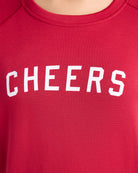 Chili Pepper $|& SEAS Cheers Graphic Pullover - SOF Detail