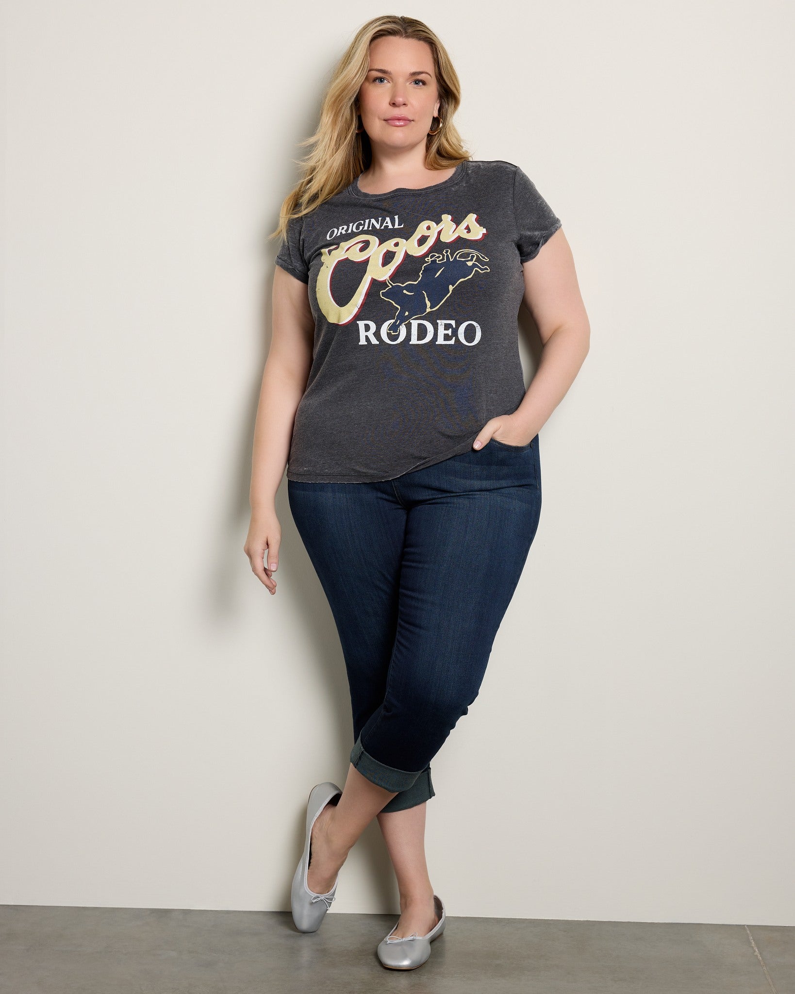 Black $|& Recycled Karma Original Coors Rodeo Graphic Tee - UGC On Fig