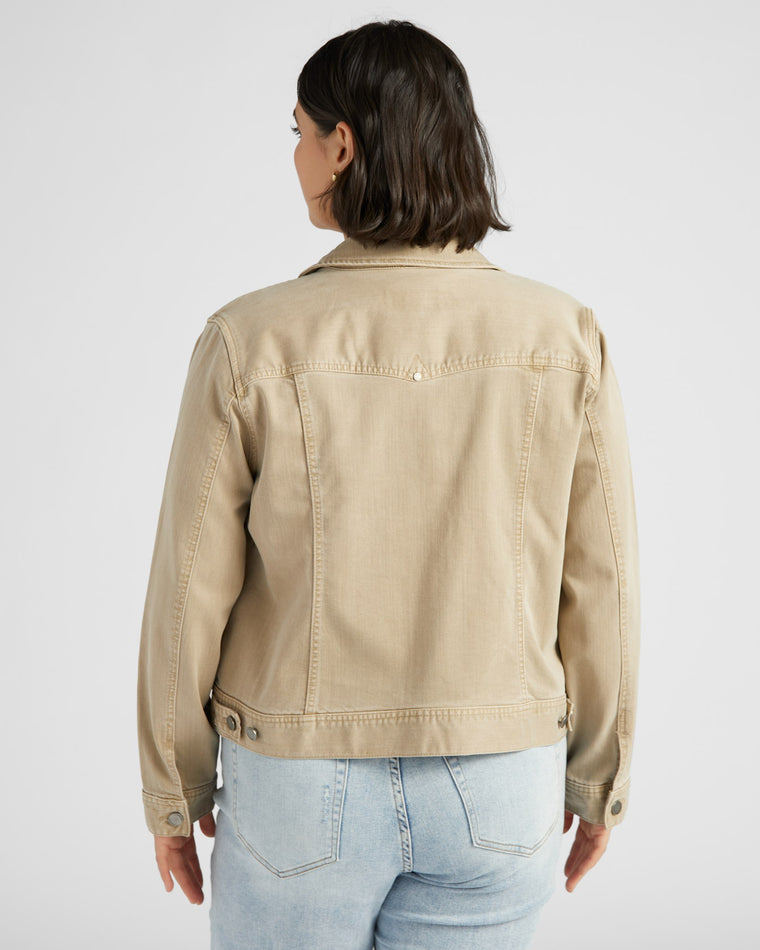 Biscuit Tan $|& Liverpool Classic Jean Jacket - SOF Back