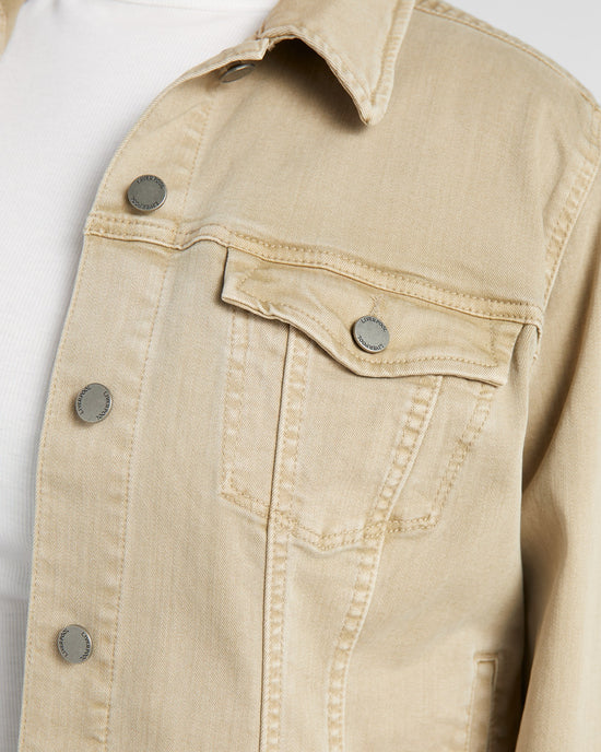 Biscuit Tan $|& Liverpool Classic Jean Jacket - SOF Detail