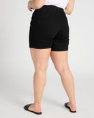 Black $|& Democracy AbSolution Cuffed Short - SOF Back