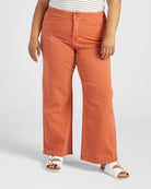 Penny $|& Mica Denim High Rise Wide Leg Pants - SOF Front
