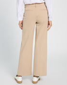 Biscuit Tan $|& Liverpool Kelsey Wide Leg Trouser - SOF Back