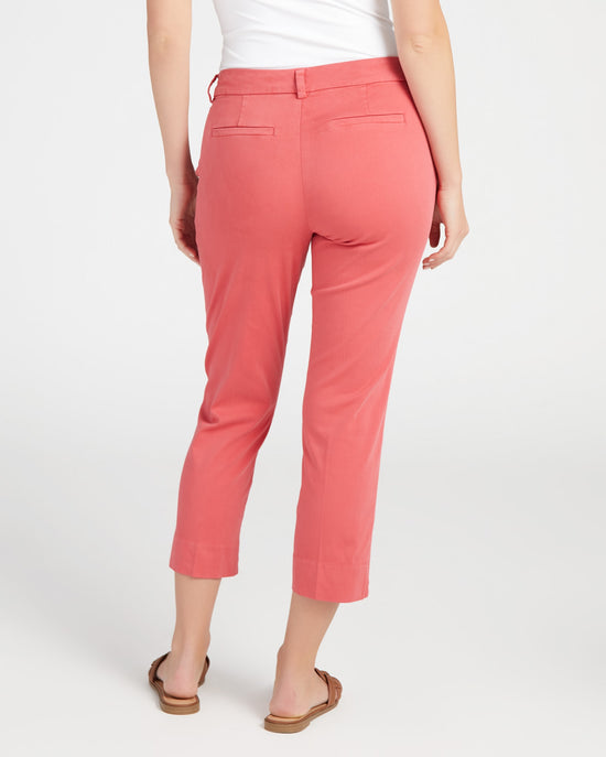 Berry Blossom Pink $|& Liverpool Kelsey Chino Trouser - SOF Back
