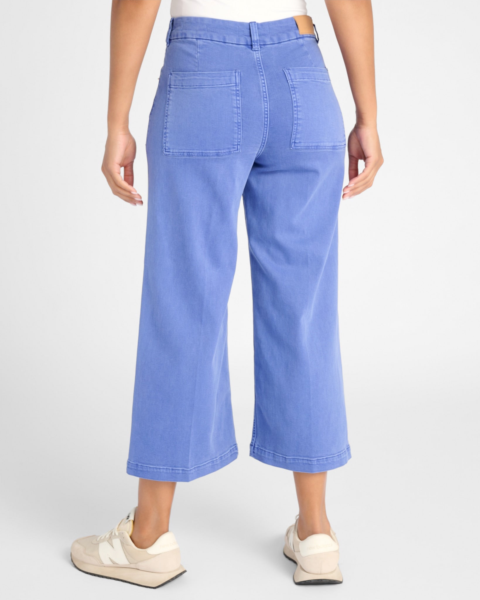 Galactic Cobalt $|& Dear John Audrey Super High Rise Wide Leg Jeans - SOF Back