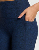 Iris Black $|& Interval FlowHeather Sculpt Pocket Legging - SOF Full Front