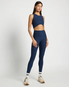 Iris Black $|& Interval FlowHeather Sculpt Pocket Legging - UGC On Fig