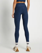 Iris Black $|& Interval FlowHeather Sculpt Pocket Legging - SOF Back