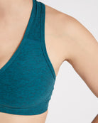 Deep Ocean $|& Interval FlowHeather Sculpt Enhearten Bra - SOF Detail