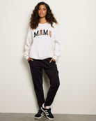 Light Oatmeal $|& Z Supply Mama Sweatshirt - UGC On Fig