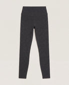 Heather Charcoal $|& Interval FlowHeather Sculpt Crossover Leggings - Hanger Detail