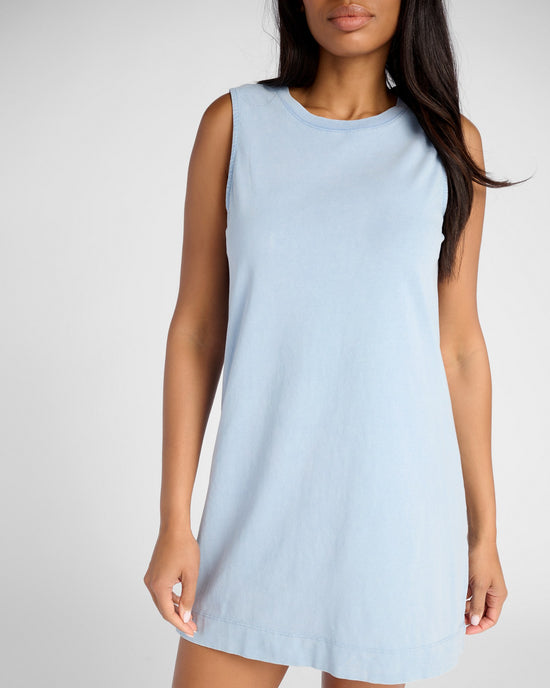 Washed Indigo $|& Z Supply Sloane Dress - SOF Detail