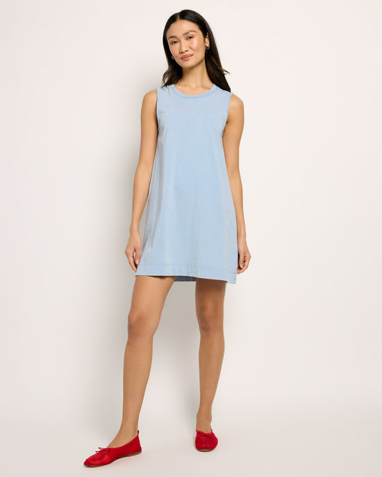 Washed Indigo $|& Z Supply Sloane Dress - SOF Front