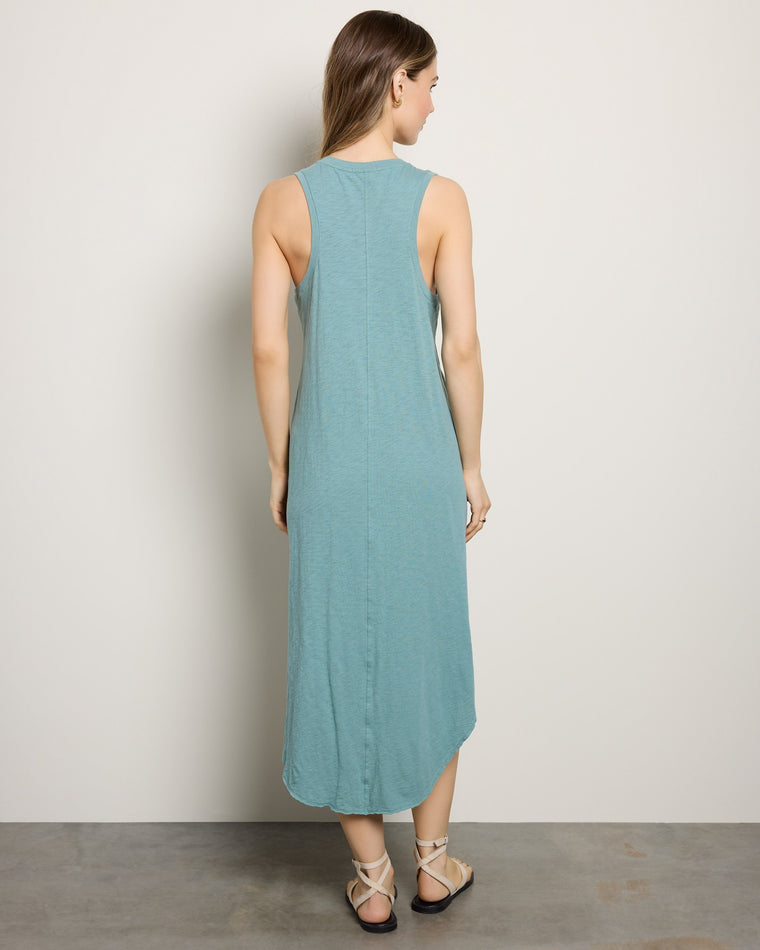Sea Pine Green $|& Z Supply The Reverie Dress - SOF Back