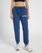 Navy $|& Interval Dog Mom Graphic Joggers - SOF Front