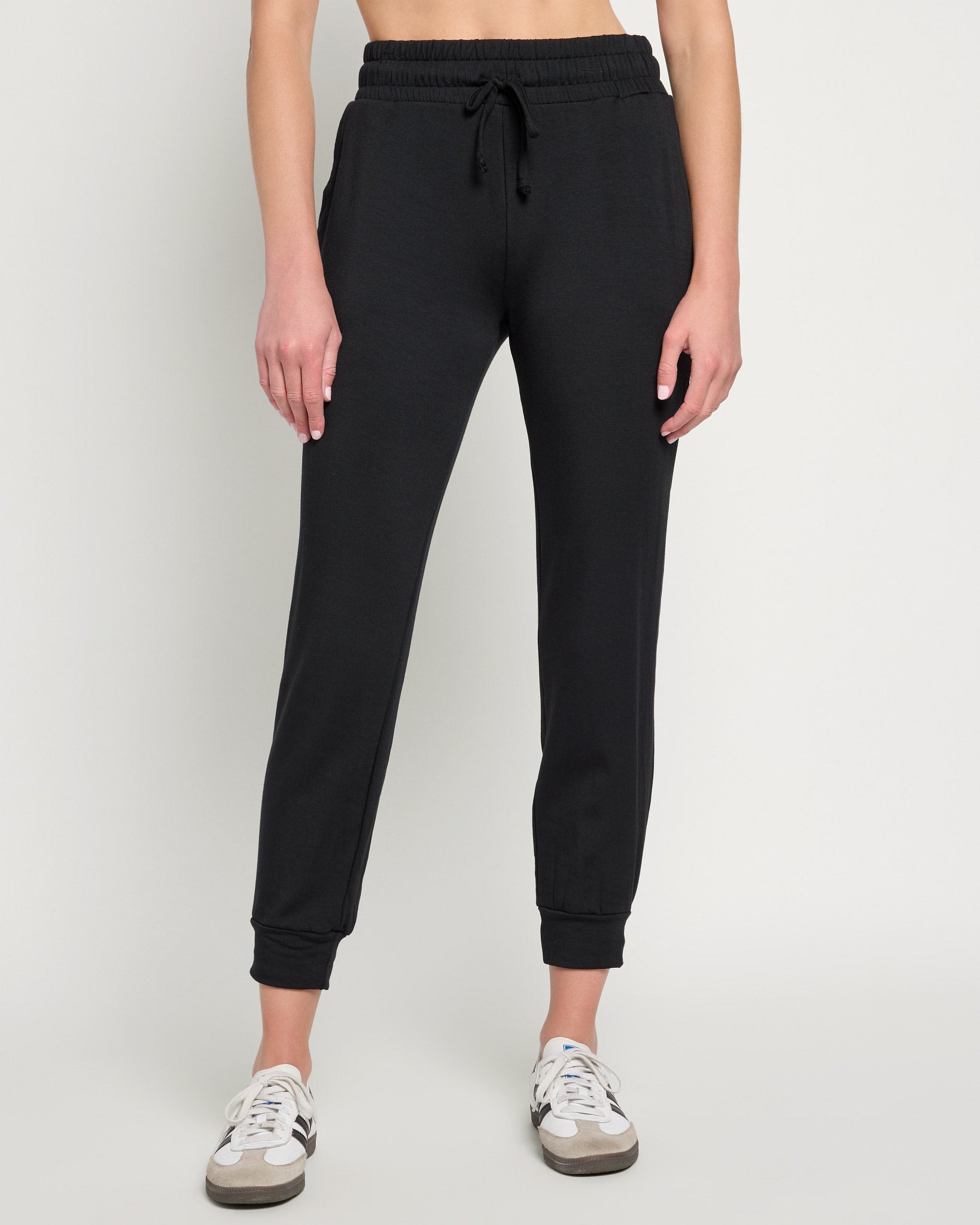 Black $|& Interval Flex Jogger - SOF Front