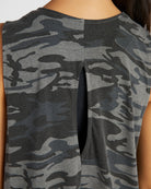 Camo $|& Interval Keyhole Camo Tank - SOF Detail