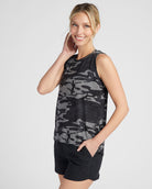 Camo $|& Interval Hi-Lo Camo Tank - SOF Front
