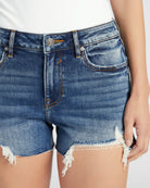 Dark Wash $|& Vigoss Ace Cut Off Short - SOF Detail