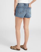 Dark Wash $|& Vigoss Ace Cut Off Short - SOF Back